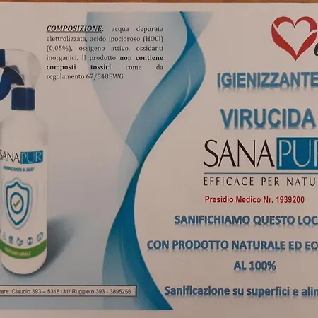 Alojamento de Acomodação e Pequeno-almoço Al 68 Di Piazza Cavour